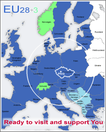 EU 28+3: Ready to visit and support you
